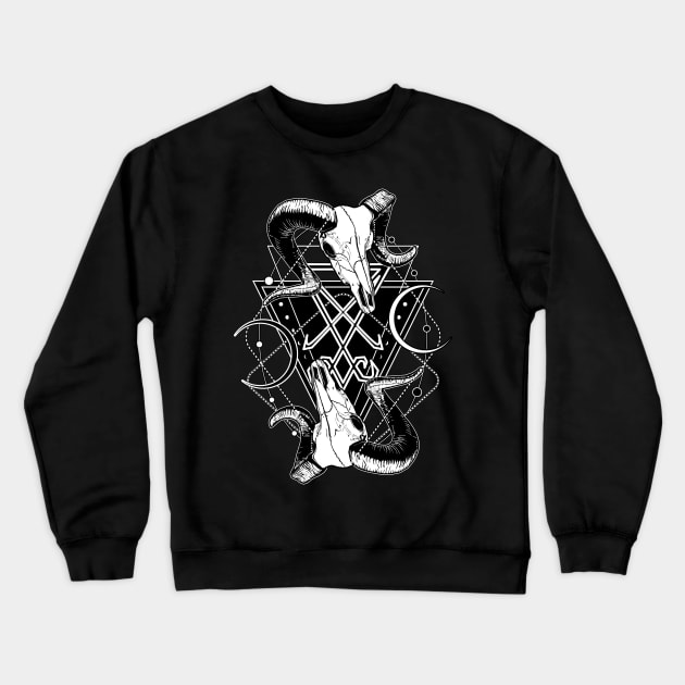 The Sigil of Lucifer Crewneck Sweatshirt by Von Kowen